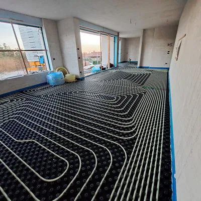 Impianto a pavimento nuova costruzione zona Monterico - Negrar